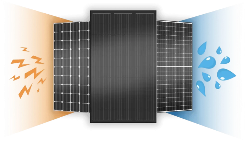 Panneaux solaires hybrides